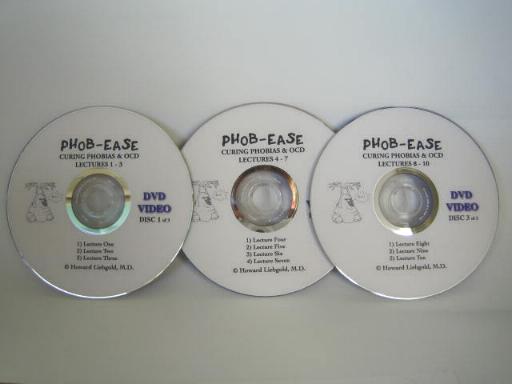 Curing Anxiety, Phobias, Shyness & OCD: by Dr. Liebgold (A 3 DVD Set)
